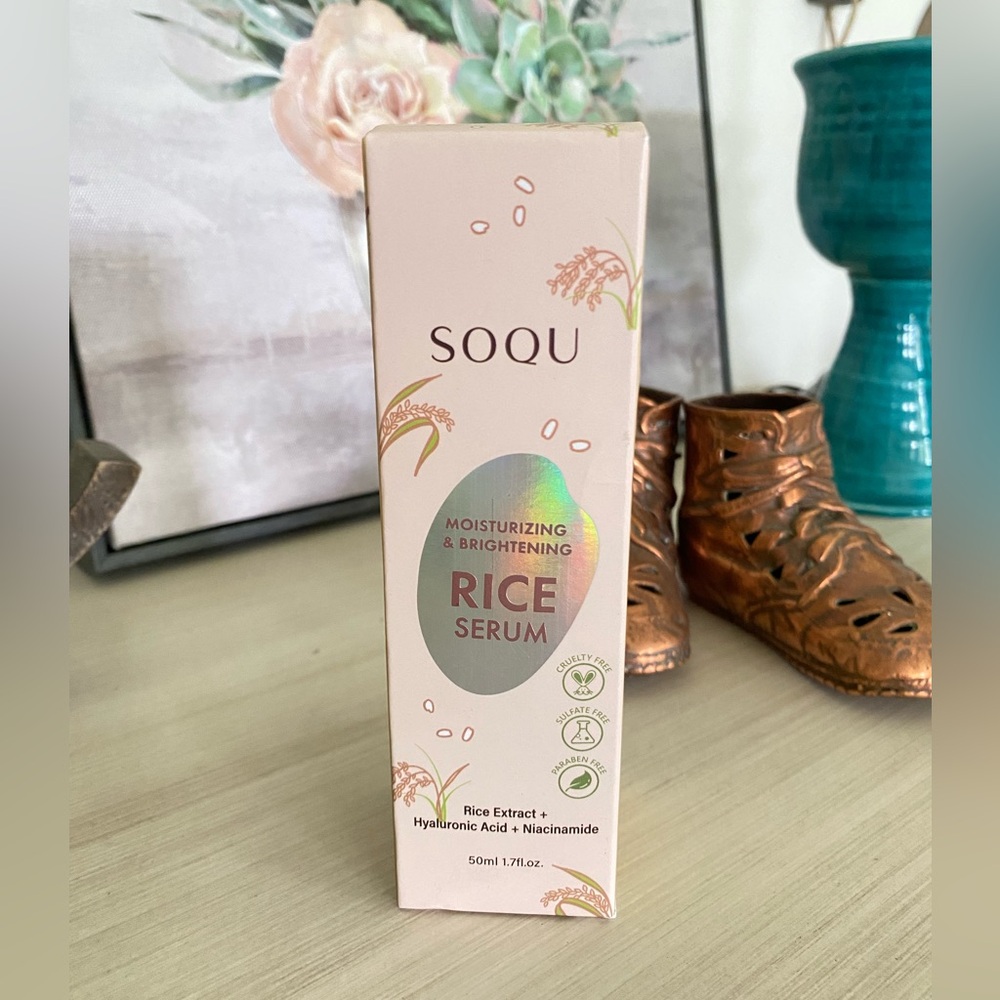 SOQU Moisturizing & Brightening Rice Serum